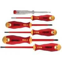 Felo 00041396398 Jeu De 6 Tournevis Ergonic