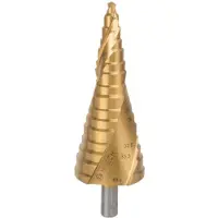 Bosch Foret étagé HSS-TiN pour presse-étoupe M10-M40 125,5 mm 12 étapes - 2608587434