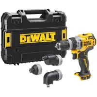 DeWalt DCD703NT-XJ Corps De Perceuse-visseuse Sans Fil Li-ion XR 12 V Multi-head Dans Un Coffret TSTAK - 57 Nm