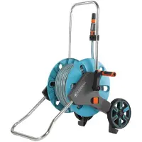 Gardena Dévidoir AquaRoll M Set - - 18513-20 - 20m tuyau - Lance d'arrosage