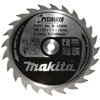 Makita B-32895 Lame De Scie Circulaire - Bois