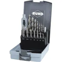 RUKO Jeu De Tarauds 15 Pièces