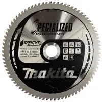 Makita E-06323 Efficut Lame De Scie À Tronçonner Pour Aluminium - 260 X 30 X 81D
