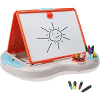 Eurekakids Portable Whiteboard With Triple Use And Accessories Clair