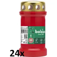 OEM 24 lumières rouges transparentes avec capot anti-pluie, n° 3 133/67 (50 heures)