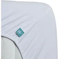 Beddinghouse Drap-Housse Beddinghouse Topper White (Stretch Jersey)-200 x 200/220 cm