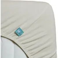 Beddinghouse Drap-Housse Beddinghouse Topper Off-White (Stretch Jersey)-200 x 200/220 cm