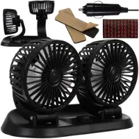 Xtrobb 23222 Double ventilateur de voiture