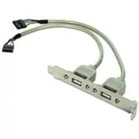 Gembird CC-USB-RECEPTACLE - panneau USB - 25 cm