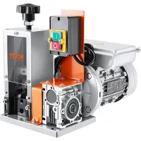 Vevor Machine à Dénuder Électrique 1,5-25 mm Dénudeur Câble Automatique Motorisé 180 W Dénudeuse Cuivre 18 m/min Pince à Dénuder Dépouillement Fil Référence de Profondeur Visible pour Recyclage Cuivre