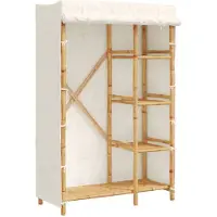 vidaXL Armoire 110x45x170 cm Bambou