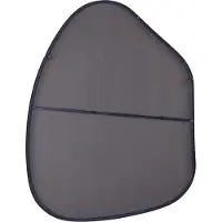 Beliani Miroir PUTEAUX Métal Noir