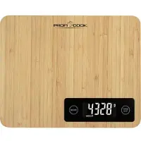 Profi Cook Balance de cuisine PC-KW 1271, Balance, Marron