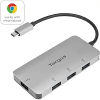 Targus ACH226EU hub d'interface USB 3.2 Gen 1 (3.1 Gen 1) Type-C 5000 Mbit/s Argent