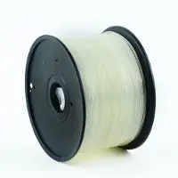 Gembird Filamentcassette PLA transparent 1.75mm 1kg schmale Spule