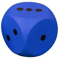 Pre-Sport Coated Foam Dice Bleu Enfants