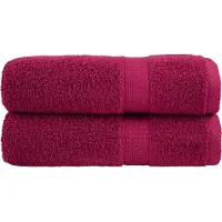 vidaXL Serviettes de douche de qualité supérieure SOLUND 2 pcs