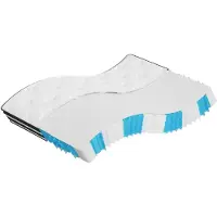 vidaXL Matelas à ressorts ensachés moyen 140x200 cm