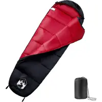 vidaXL Sac de couchage momie pour adultes camping 3 saisons