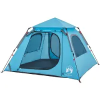 vidaXL Tente de camping dôme 4 personnes bleue Quick Release