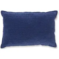 Pip studio Coussin Décoratif Pip Studio Velvet Sky Dark Blue (40 x 60 cm)