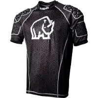 Rhino Rugby Maillot de protection Pro Body adulte noir Medium