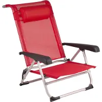 Red Mountain - Chaise de plage - Saint-Tropez - Rouge