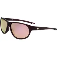 Under Armour Lunettes de soleil - - UA INTENSITY - Femme - Polyamide - Rouge cristal