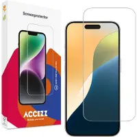Accezz Protection d'écran en verre trempé Apple iPhone 17 / 17 Pro / 16 Pro