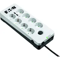 Eaton Pb8tud 8 Usb Tel Din Protection Box 8 Outlets 2500w Blanc One Size / EU Plug 220V