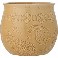 Bloomingville Pot De Fleurs Rani | Jaune | Grès | 82054218