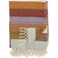 Bloomingville Lucilla Plaid | Violet | Coton | 82066061