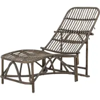 Bloomingville Dione | Chaise Longue | Brun | Rotan | 82056579