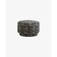 Nordal A/s Bomu Poef-noir/blanc | 7100