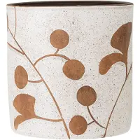 Bloomingville Pot De Fleurs Janis Deco | Blanc | Terracotta | 82051068