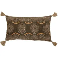 Bloomingville Coussin Nesma | Marron | Coton | 82059595