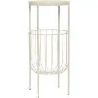 Hubsch Eyrie Console Table Ronde Gris Clair | 021307