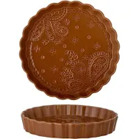 Bloomingville Rani Bol De Service | Marron | Grès | 82053007