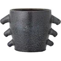 Bloomingville Khan Pot De Fleurs | Gris | Grès | 82057494