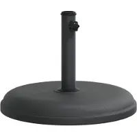vidaXL Pied de parasol Ø32/35/38 mm Mât 15 kg Rond