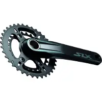 Shimano Slx M7120 Boost 55 Mm Crankset Noir 175 mm / 36/26t