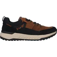 Rieker Chaussure à lacets 'Sneaker Herren U0100-22 Leder-Mix in braun' marron