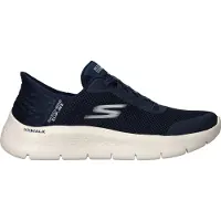 SKECHERS Baskets basses 'Go Walk Flex - Grand Entry' bleu marine / blanc