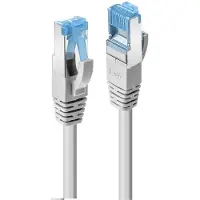 Lindy 47135 Cat6A S/FTP PIMF LSOH, gris, 3.00m câble patch
