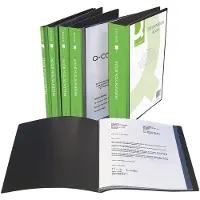 Q-CONNECT Livre de présentation avec pochette transparente (A4)