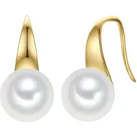Rafaela Donata Boucles d'oreilles jaune d'or / blanc