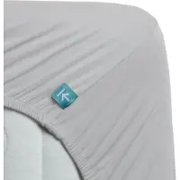 Beddinghouse Drap-Housse Beddinghouse Light Grey (Stretch Jersey)-200 x 200/220 cm