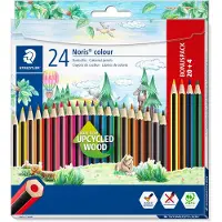 Staedtler Etui carton Noris colour 185 avec 24 pièces, trié (24x)