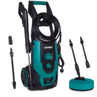 Vonroc V22-2 Nettoyeur haute pression 2200W - 170 bar | Réservoir de détergent réglable incl.