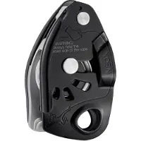 Petzl - Assureur d'escalade - Neox Black - Noir